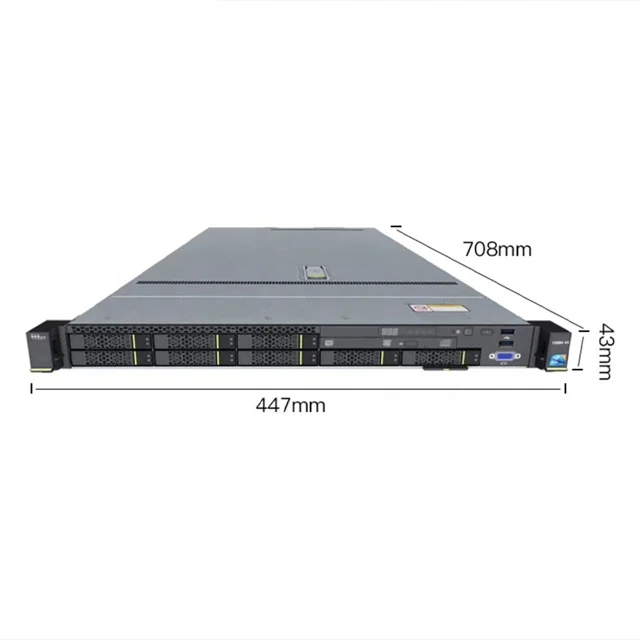 Hot Selling xfusion 1288H V5 for HPC 1u 24xDDR4 slot Intel Xeon 5118*2 1.8TB SAS*4 server