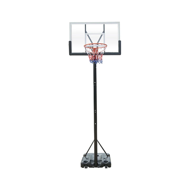 M.Dunk Outdoor 10 ft Portable Height Adjustable Basketball Hoop System Stand with Base