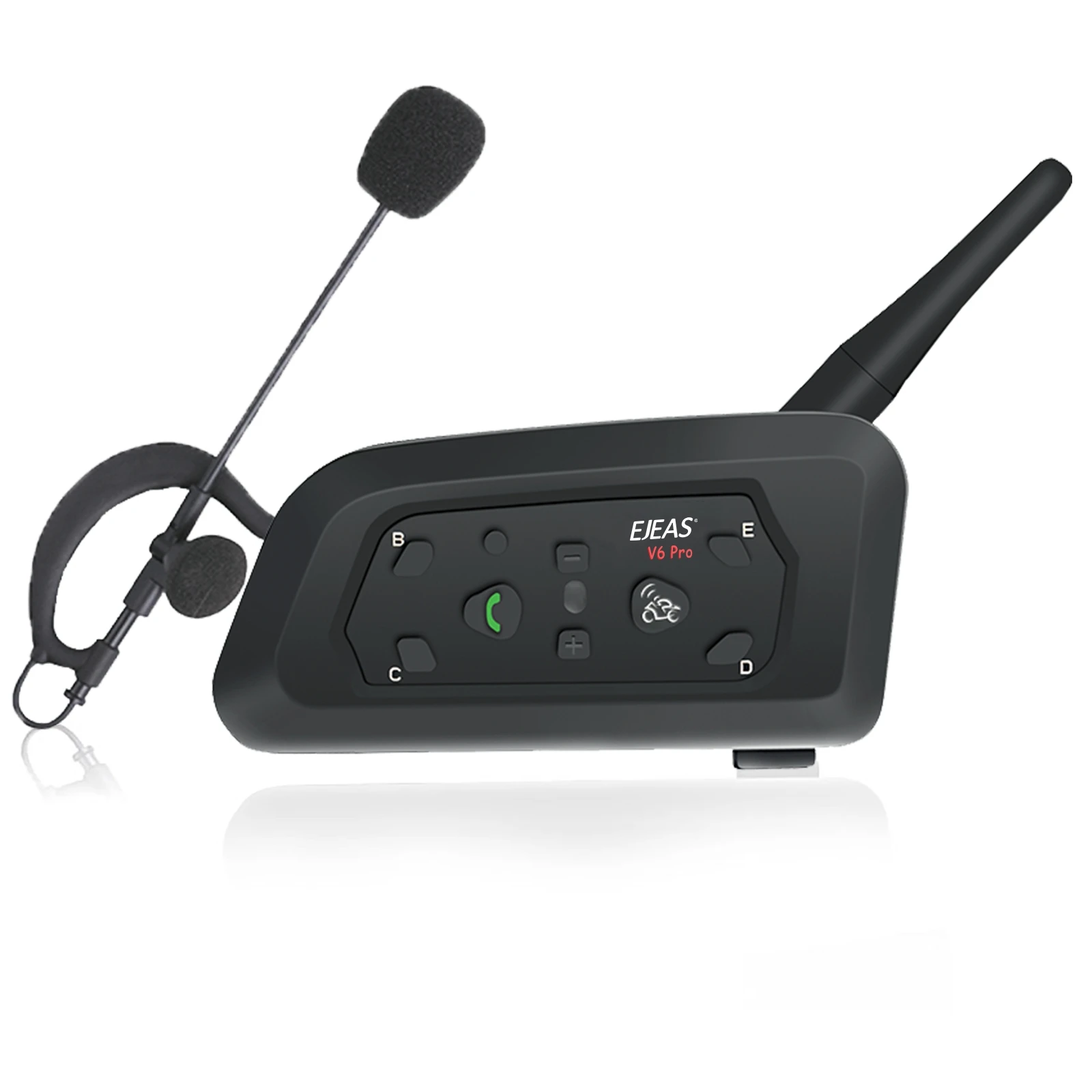 EJEAS V6C noise cancelling waterproof referee headset intercom system football referee intercom