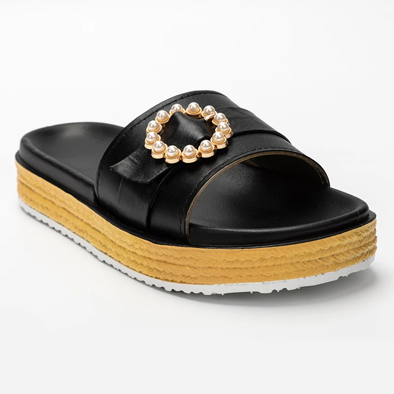 OEM ODM Custom Design Hot sale Best Quality Slipper for Ladies Women  Lady Beach latest Women Summer Flats