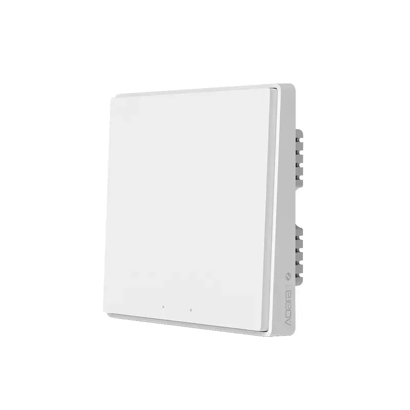 Умный настенный выключатель Aqara D1 Zigbee Беспроводной Выключатель с дистанционным управлением нулевой линией огня 1/2/3 кнопками работает приложением Mijia