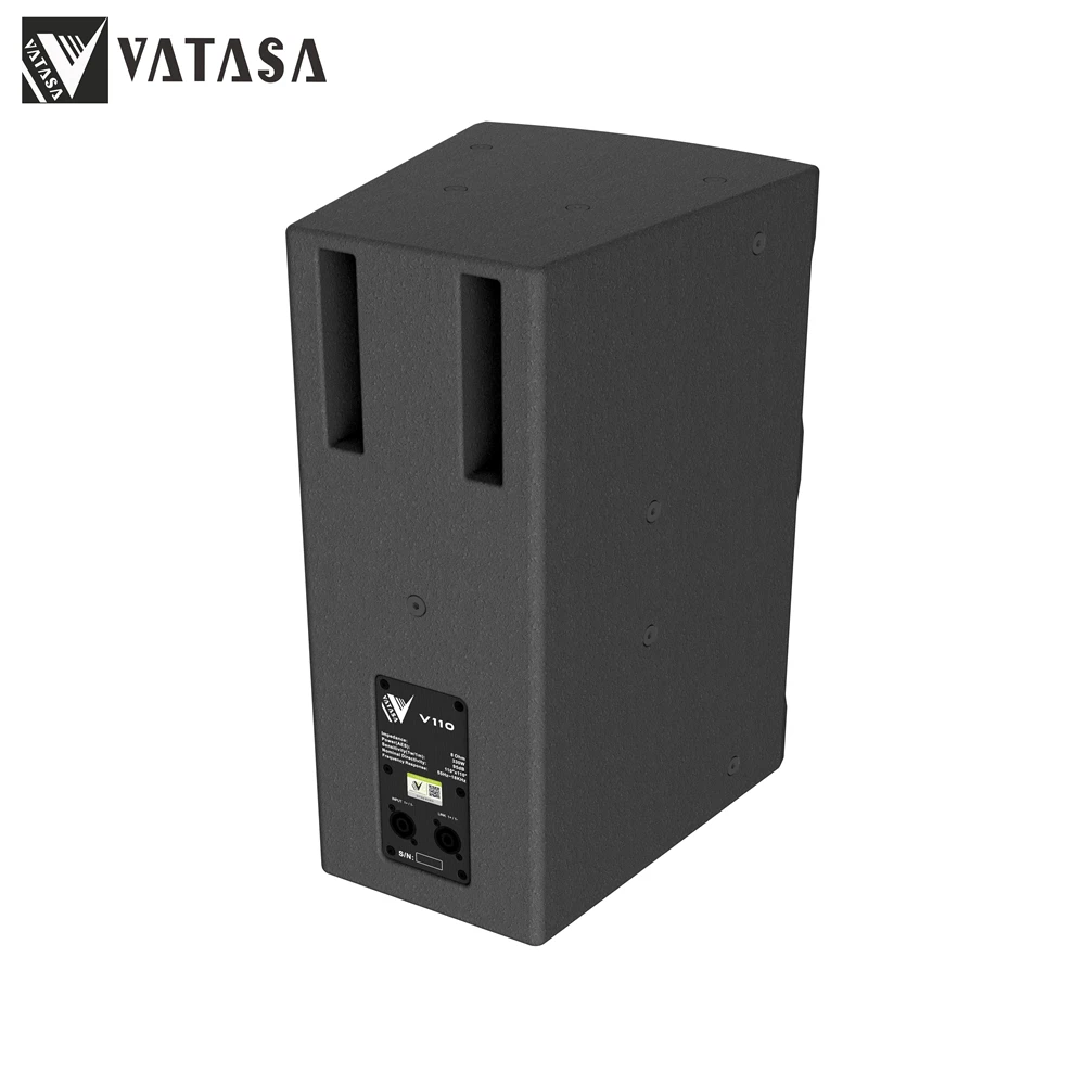 VATASA Factory price 10-inch pa speaker Wooden 330w Passive