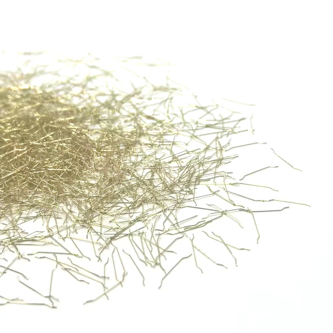 Made In China Round Wire Beton Iron Steel Fibers ECC For Facade Curtain Walls Copper Coated Steel Fiber UHPC