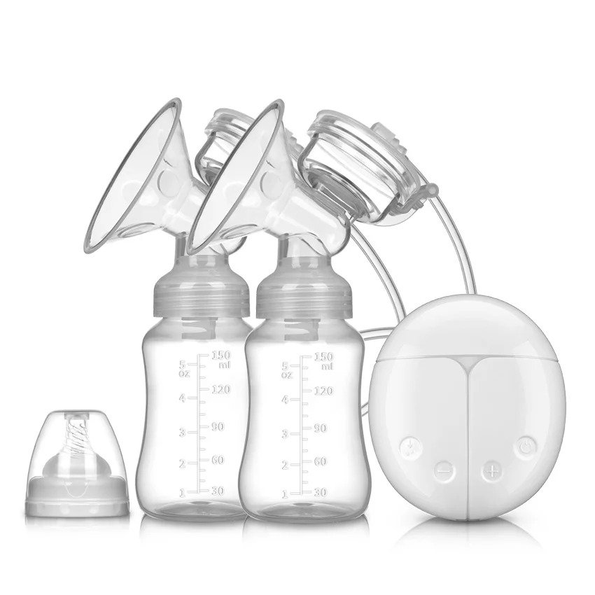 Bilateral electric breast pump silent breast pump, automatic milking machine mother and baby products for lactation