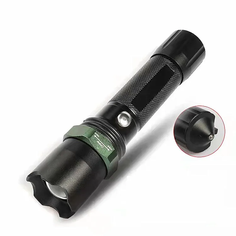 Cheap Price Zoomable SWAT High Power Torch LED Rotary Focus High Lumen Rechargeable Flashlight