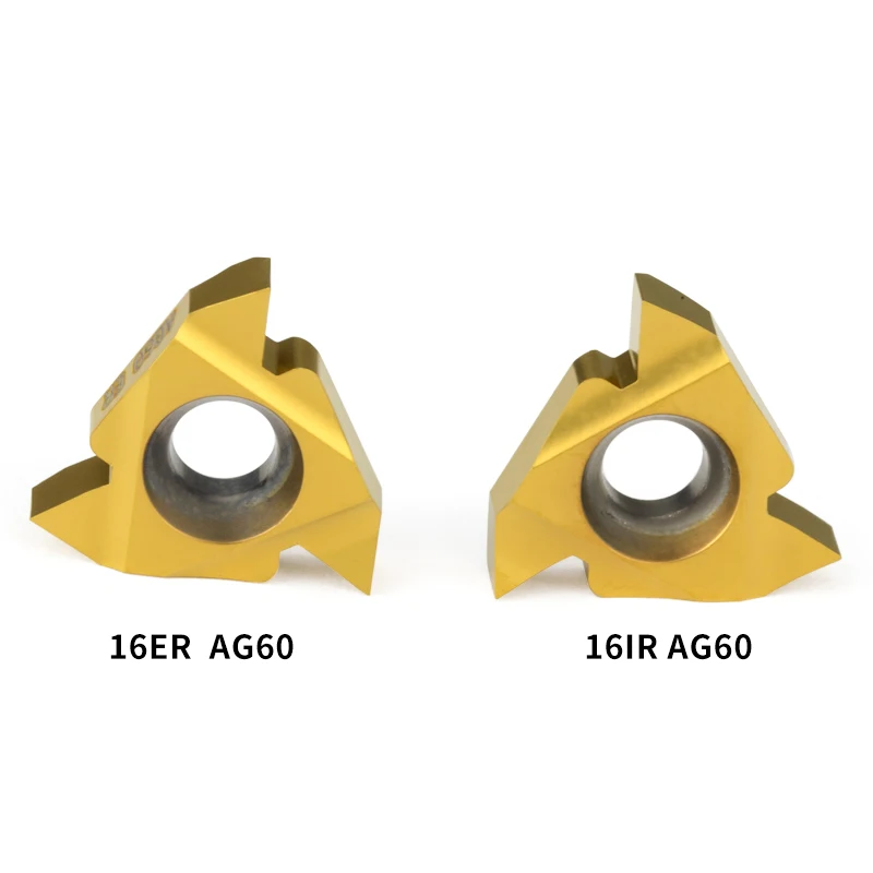 Tungsten Carbide Cnc Threading Turning Inserts Thread Cutting Tools 16ag60