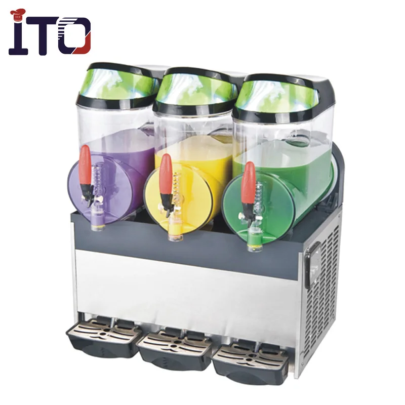 Commercial fruit juice slush machine restaurant tea shop cold drink snow ice slush machine