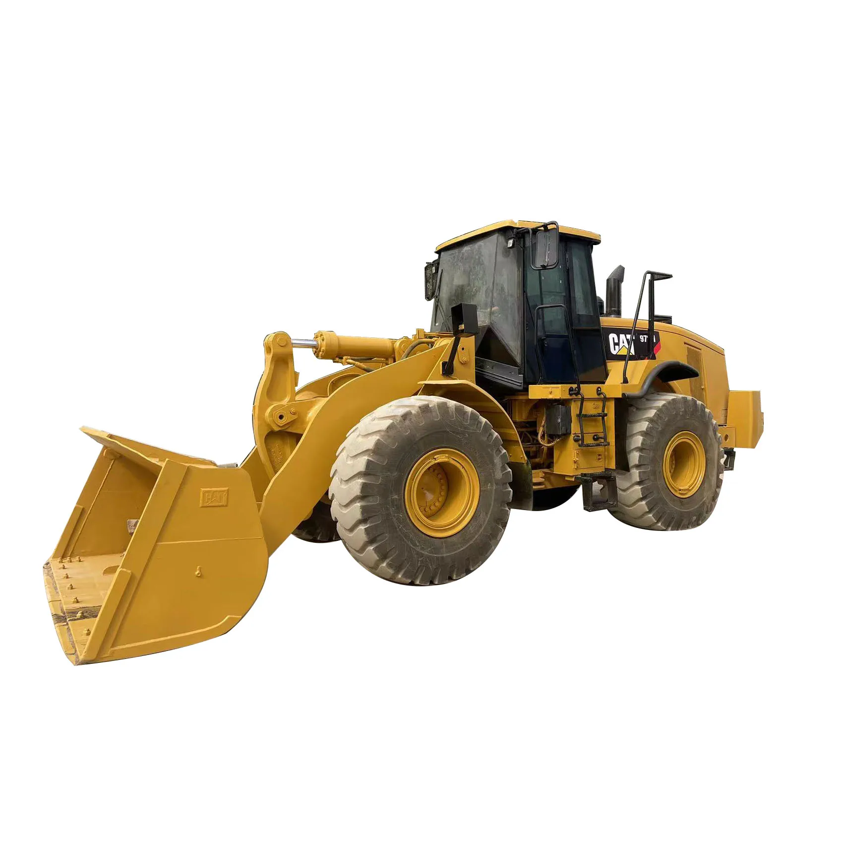 Оригинальный фронтальный погрузчик caterpillar 972h использованный хорошее состояние Caterpillar / 966h 950b 950e колесный