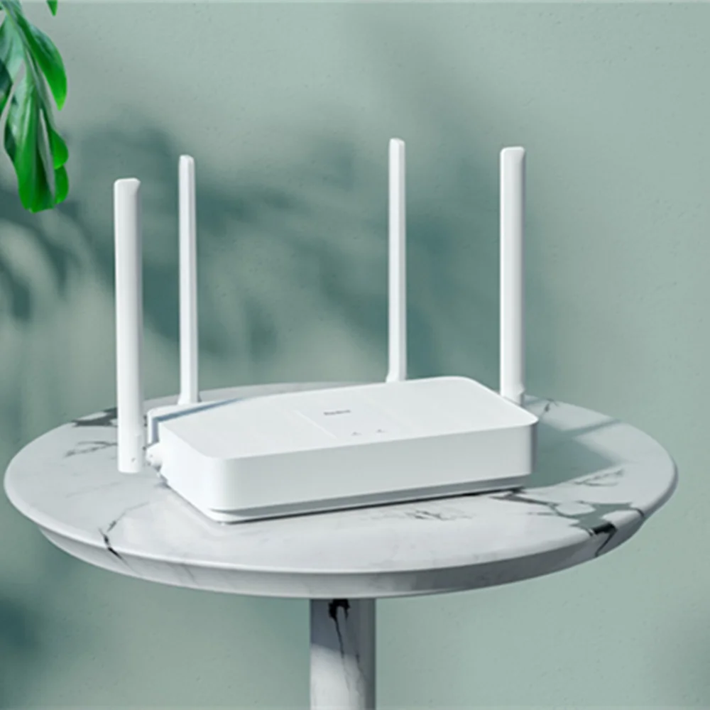 
Xiaomi Redmi Router AX5 Wifi 6 Mesh Gigabit 2.4G/5.0GHz Dual-Band Wireless Router WiFi Repeater 4 High Gain Antennas 