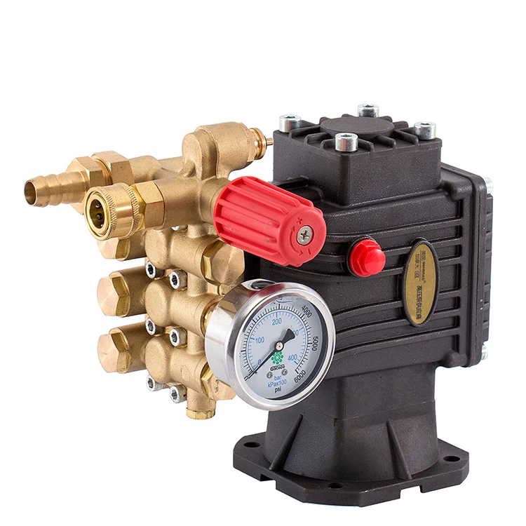 US Standard Horizontal Triplex Plunger Replacement Pressure Washer Pump 4000psi 4400psi for Gas Gasoline Car Washing Machine