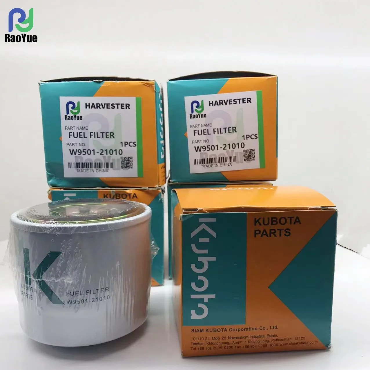 TRACTOR spare parts fuel filter diesel filter W9501-21010/15221-43170 For KUBOTA TRACTOR