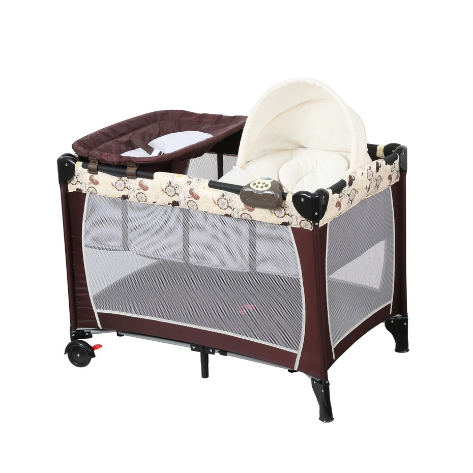 
Guaranteed Quality Proper Price Luxury Designed Mobile Mini Crib Baby 