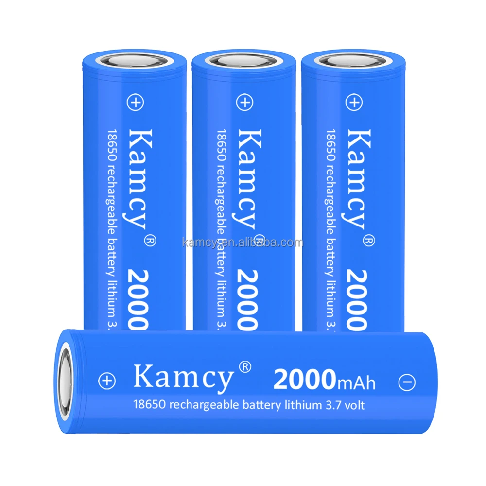 high capacity 18650 rechargeable battery Li-18650-3.7V -2200mAh with battery charger 18650