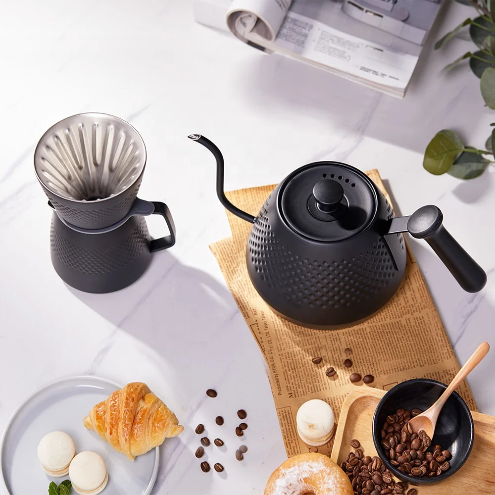  В наличии товары для дома 304 нержавеющая сталь Алмазный рисунок поверхность четыре цвета инновационный фильтр разлива кофе и набор серверов