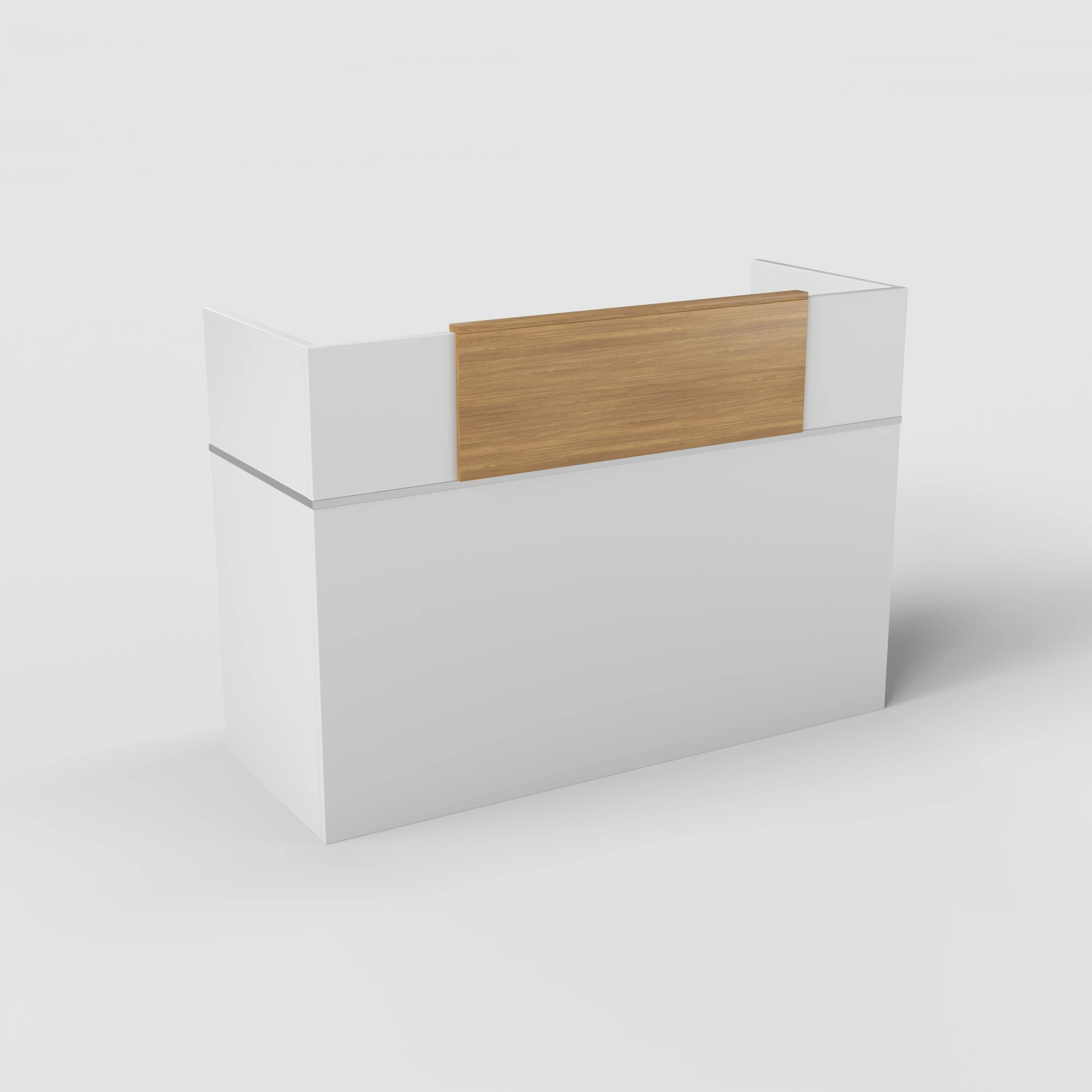 Simpel Modern Design Front Counter Table Reception Desk for Office