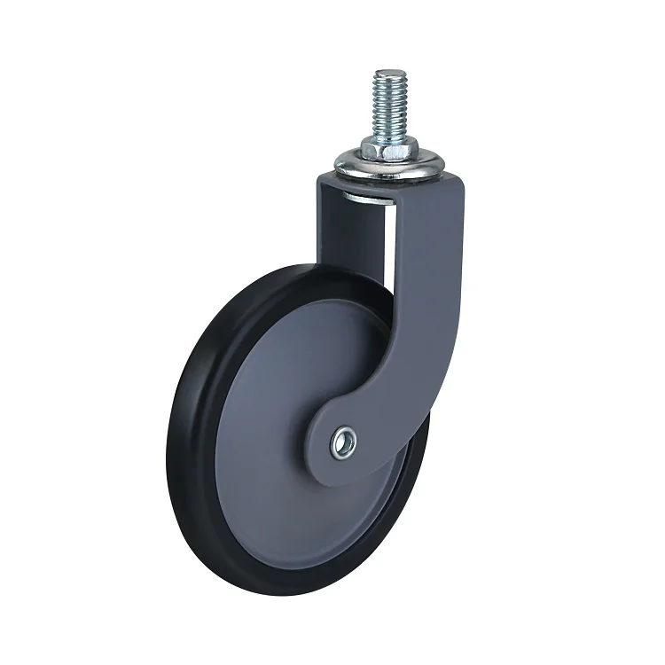 75mm load 18kgs flat decorative furniture casters wheels