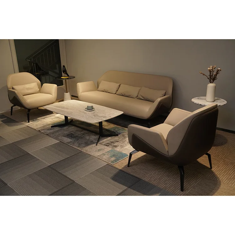 High End Single Seat Custom Italian Real Leather Sofa Beautiful Leather Couches