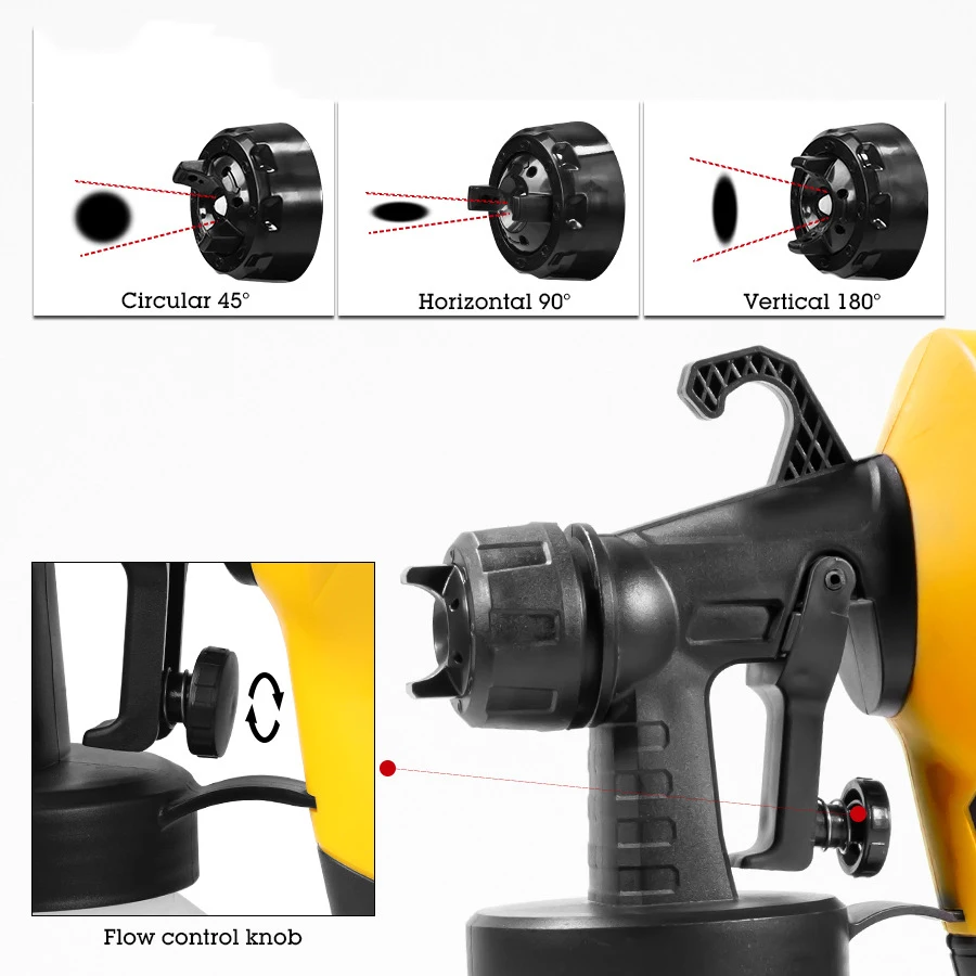 Cake Chocolate Spray Gun High Voltage Electric Spray Gun Portable Spray Gun Removable