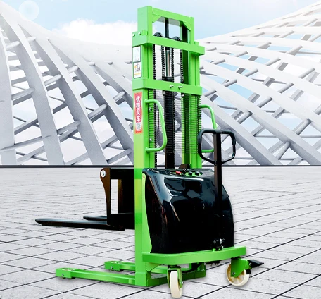 walkie stacker reach