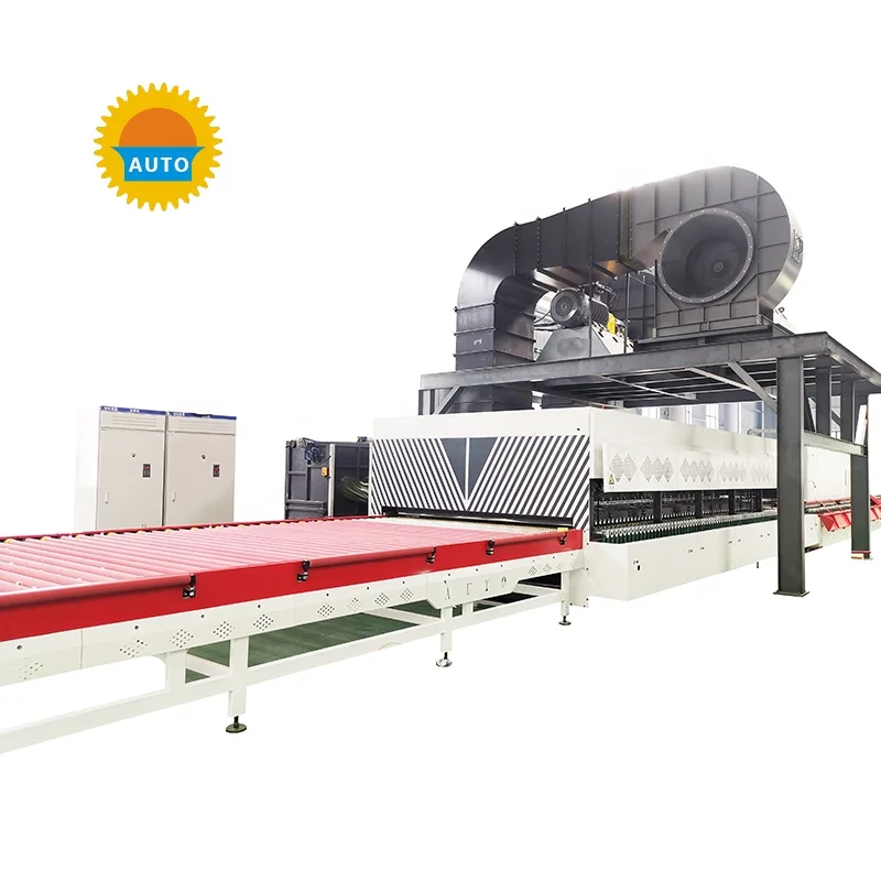 Customize glass machinery forced convection processing oven horizontal tempering furnace for glass
