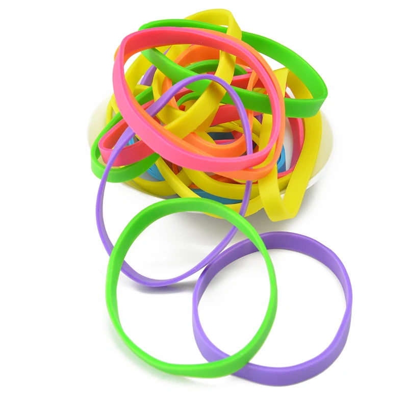 Durable Natural Strong High-temperature Stability TPR Rubberbands Rubber Band For  School Home Office Stationary
