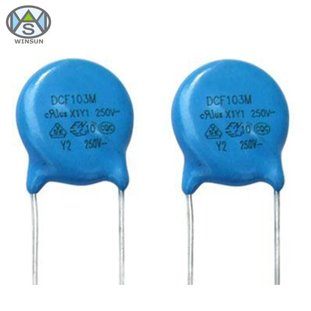 Высокое качество Y2 безопасный конденсатор Pb свободный Керамический дисковый конденсатор