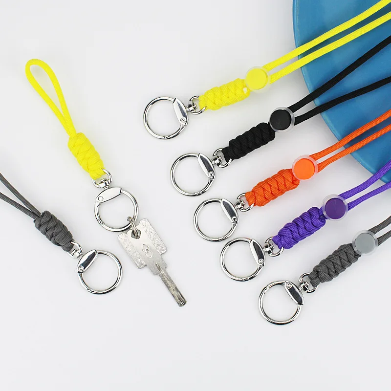 Hot sale adjustable paracord lanyard camera strap mobile phone hand wrist strap belt band finger straps