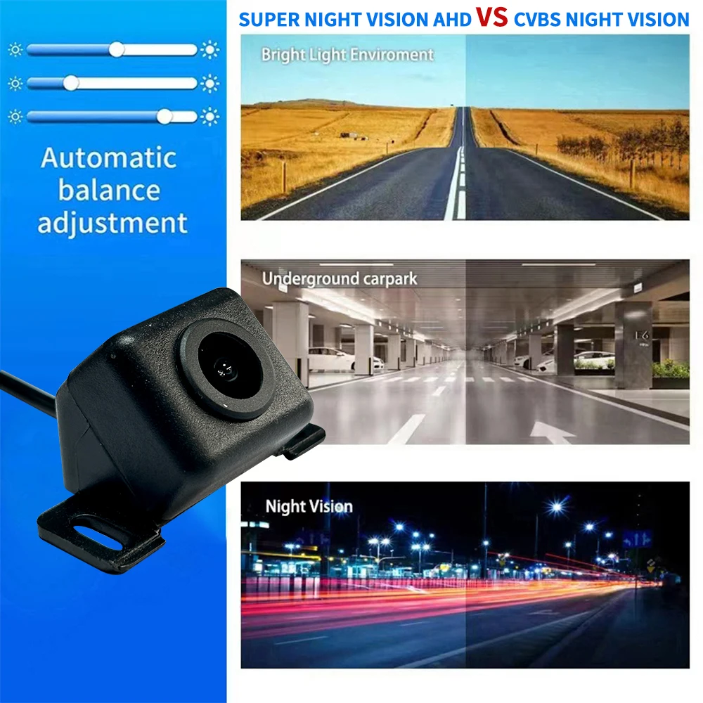E-Too Auto Vox Reversing Camera Waterproof Ip68 With Parking Line 720P AHD Fish Eye Camera Car After Market Reversing Camera