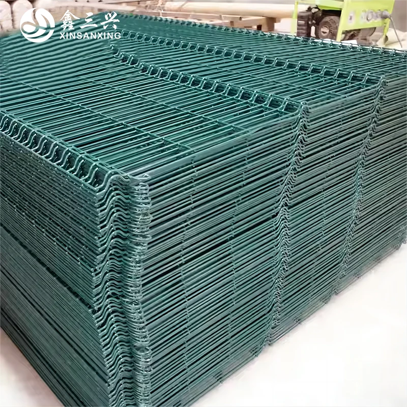 wholesale prices Black Metal 3D bending fence panel Home Decor Custom Welded Wire Mesh Fence Park Playground Protection Fence