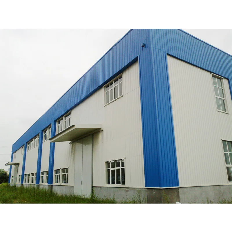 High Strength Light Steel Structure Workshop Hangar Building Prefabricated Warehouse Steel Shed