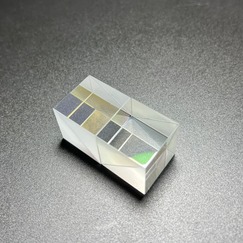 Кубик для рассеивания луча K9ZF из оптического стекла PBS beamsplitter prism 50/50 рассеиватель кубик распознавания