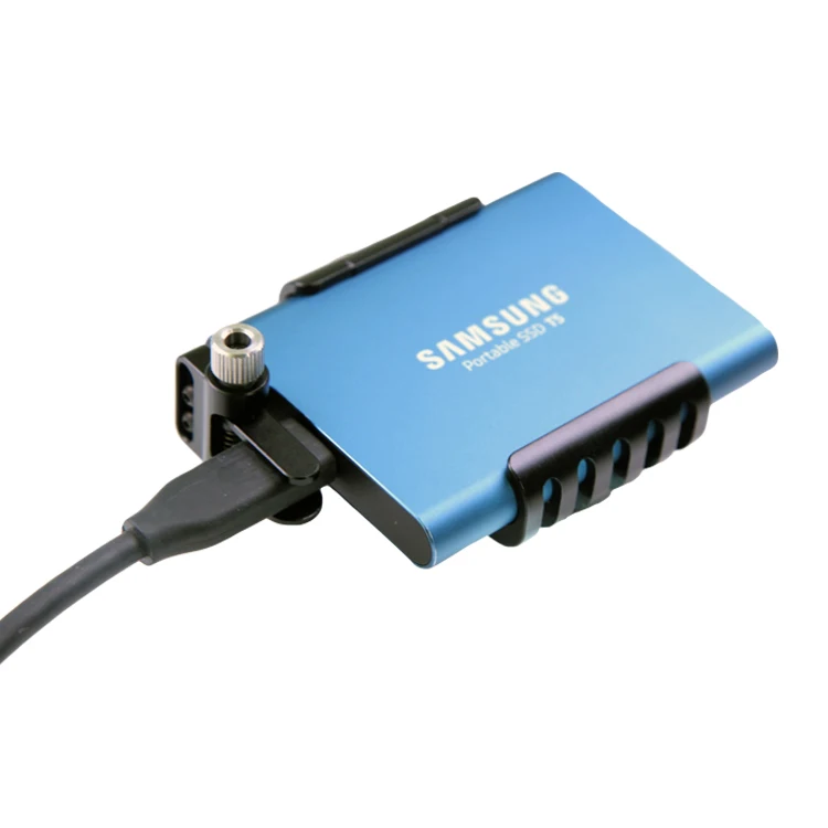 Professional SSD Mounting Bracket SSD Holder for Samsung T5 SSD, Compatible with GEARVOO Camera Cage