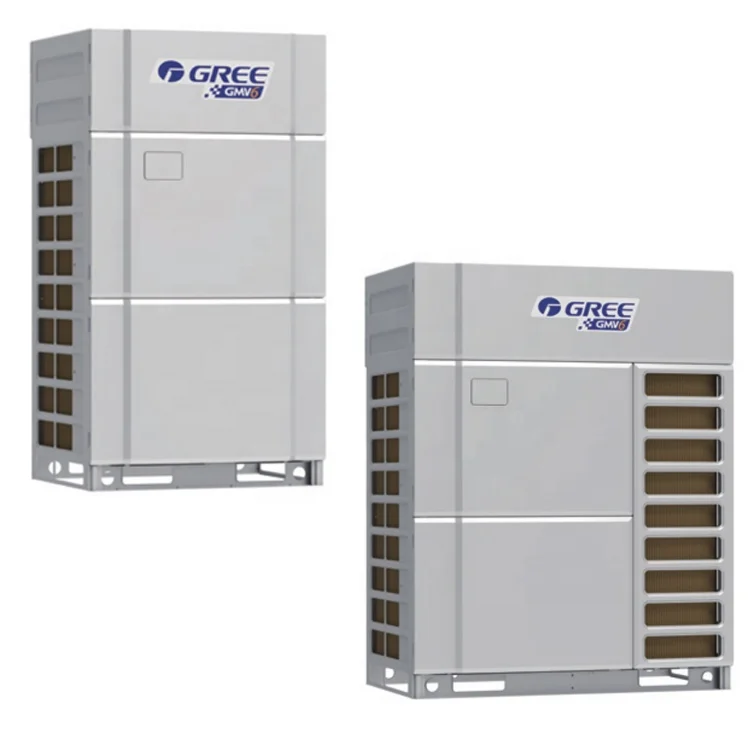 Gree Gmv6 Multi VRF Fan Coil Cassette Ceiling Double Heating Source Oil Temperature Control Technology Air Conditioner