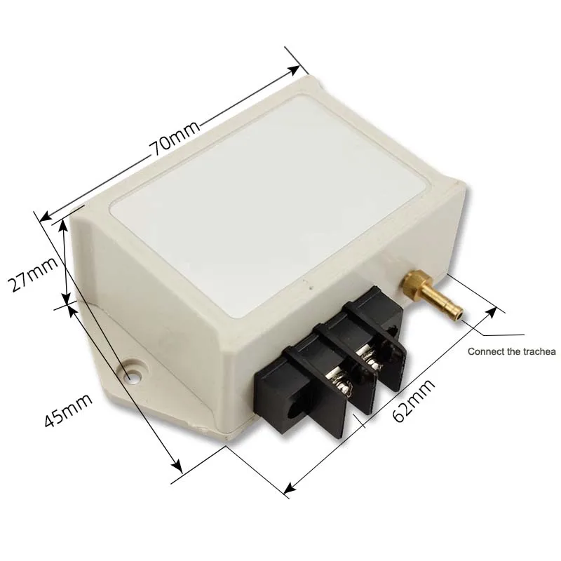 Pressure Wave Switch and Sensors for Automatic Parking Barrier