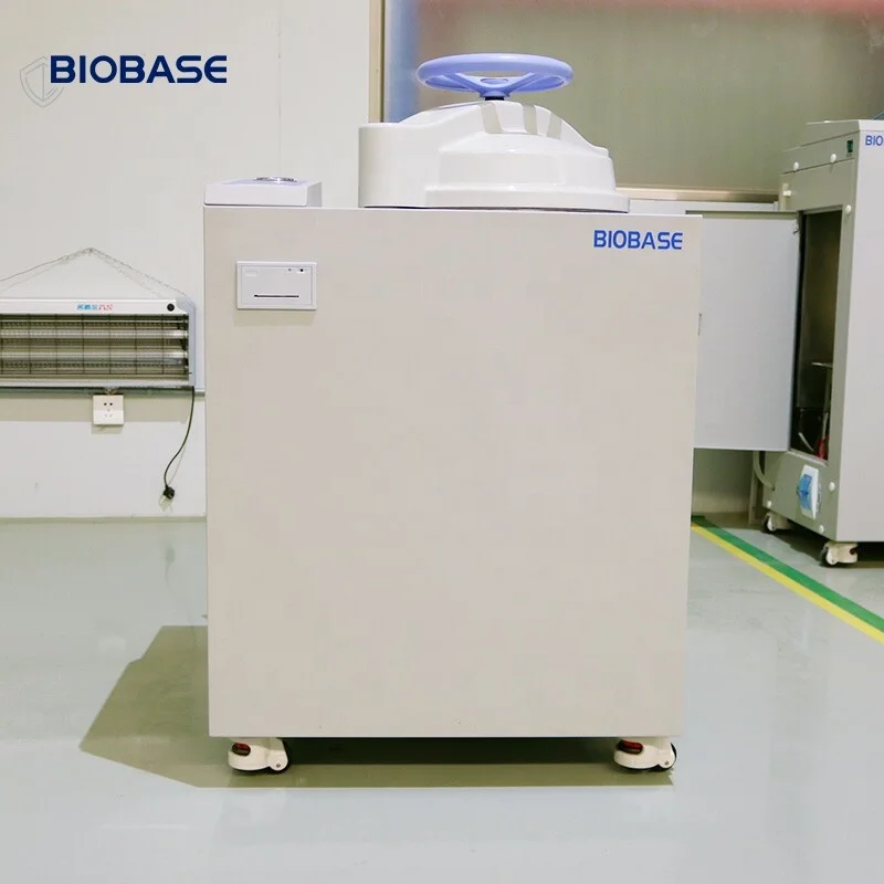BIOBASE Manufacturer Steam Sterilization Removable Probe 50L Vertical Pulse Vaccum Autoclave in Stock