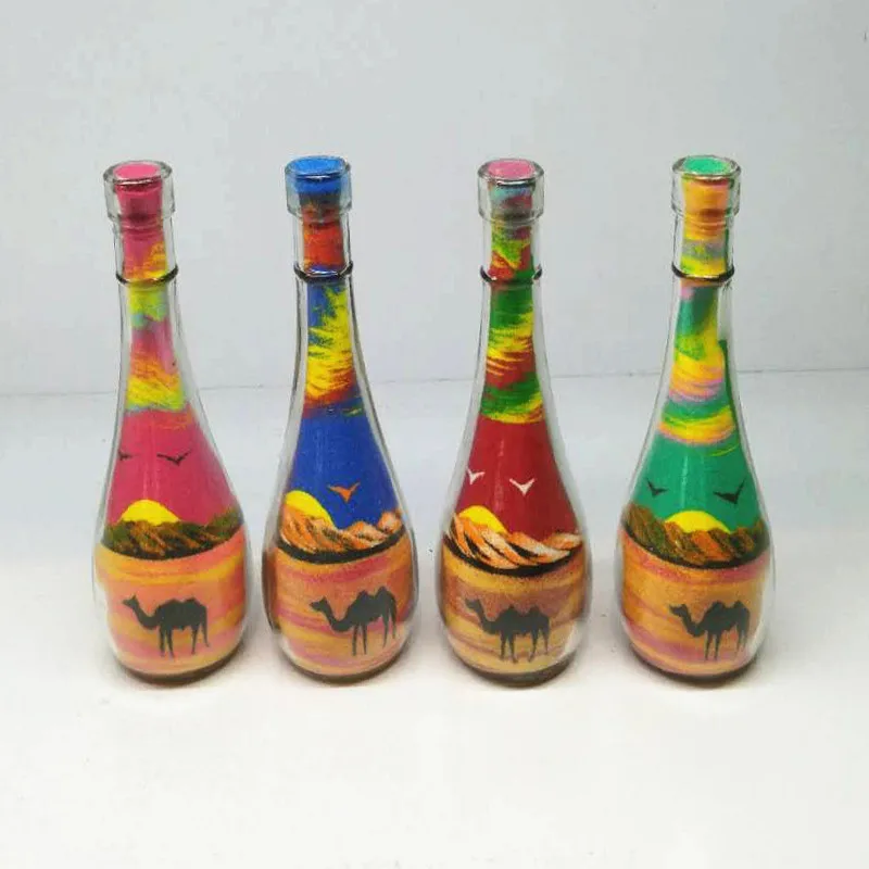 DIY SAND ART BOTTLES, glow in dark sand art kit
