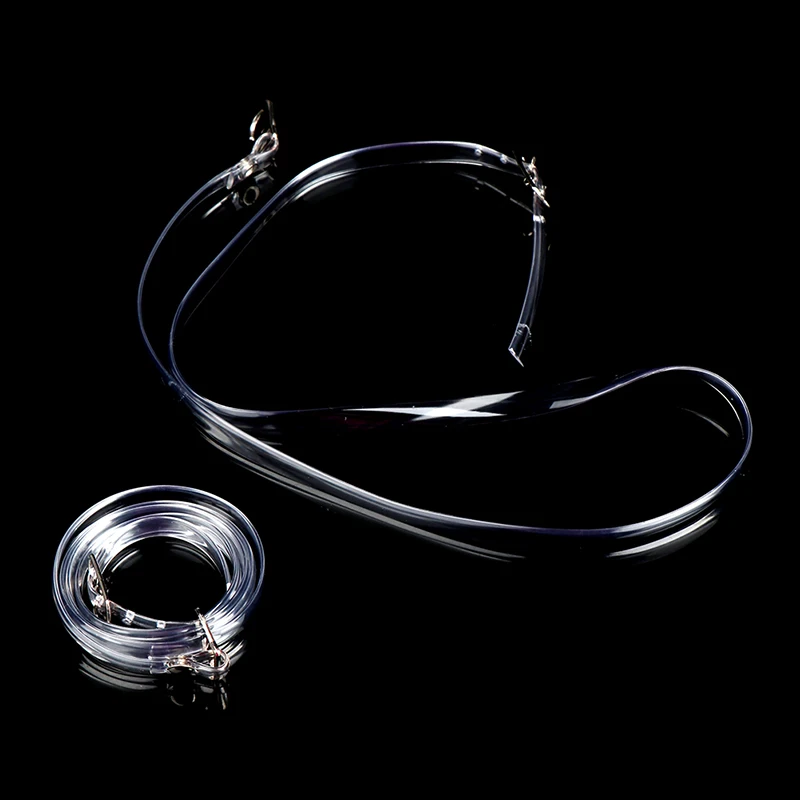 Эластичные шнурки для обуви с защитой от падения, ремни на лодыжку, однотонные прозрачные невидимые силиконовые шнурки для женщин на высоком каблуке