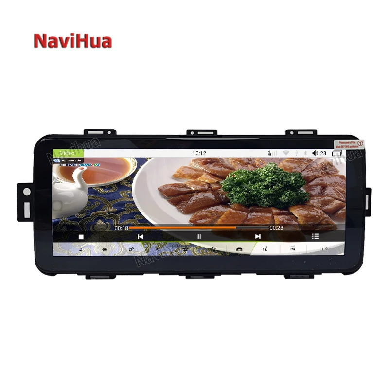 Navihua 12.3 Inch Android Car Radio Touch Screen GPS Navigation Video Multimedia Player 8G Rom Ips Screen Land Rover Sport Vogue
