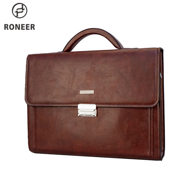 Fashion Ladies PU Leather Laptop Bag Laptop Bag Briefcase Mouse Bag with Shoulder Strap