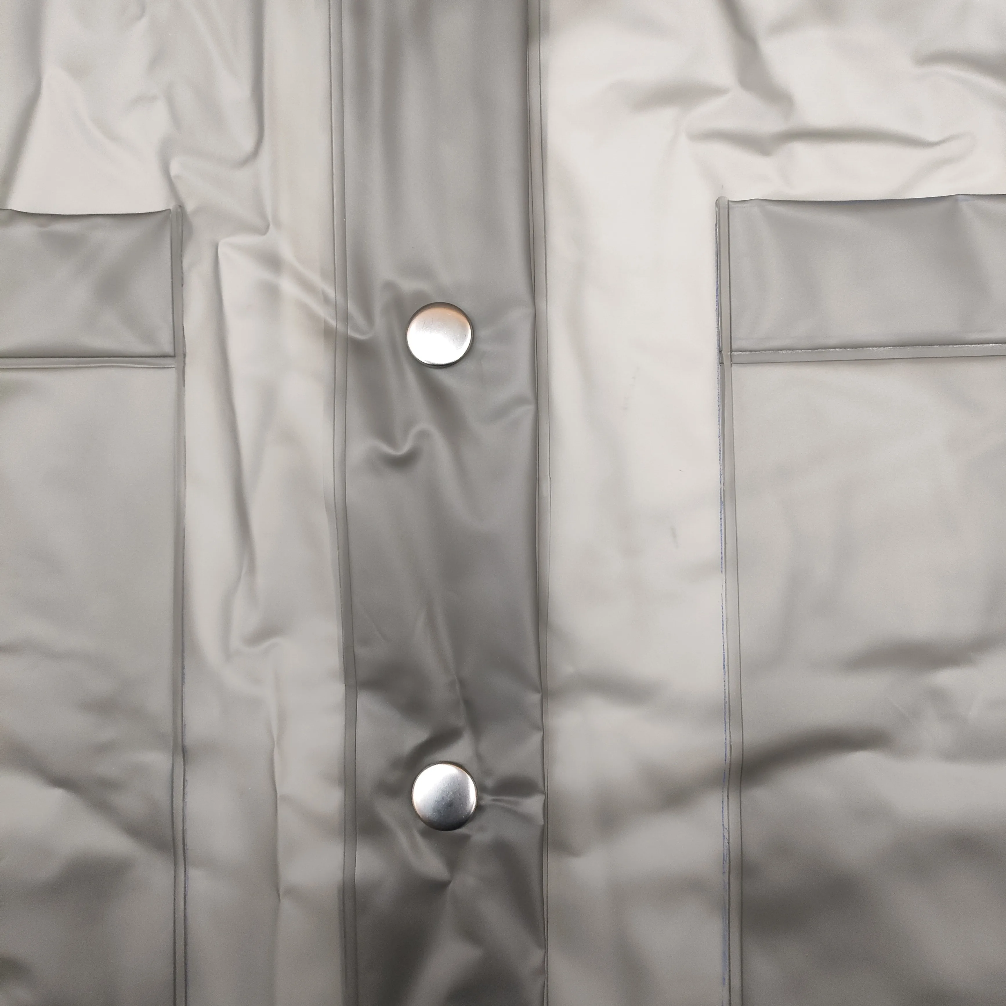 Fashion Disposable raincoat TPU Clear Transparent Raincoat for children and adult  with button