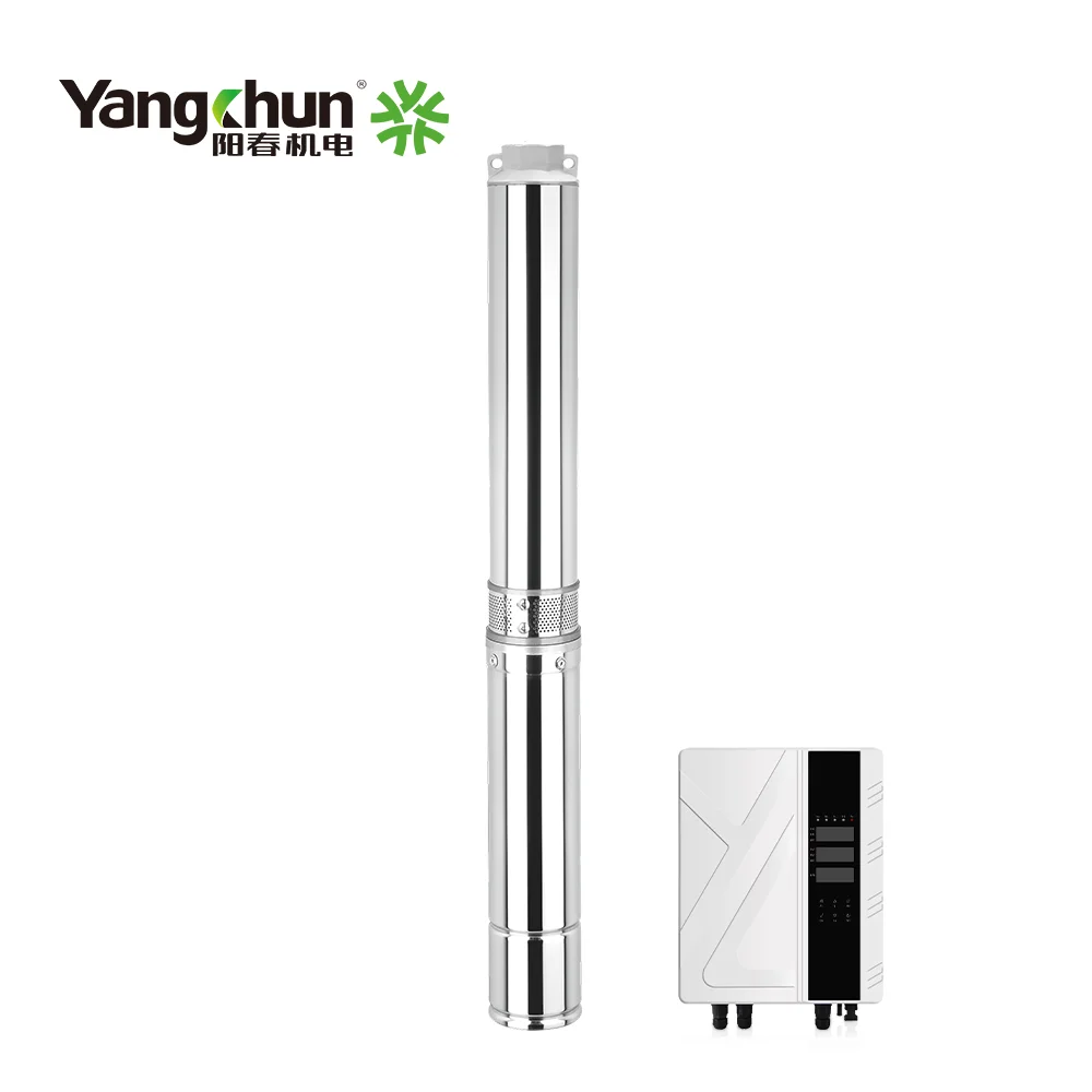 1Hp Submersible Solar Pressure Water Pump System For Agriculture