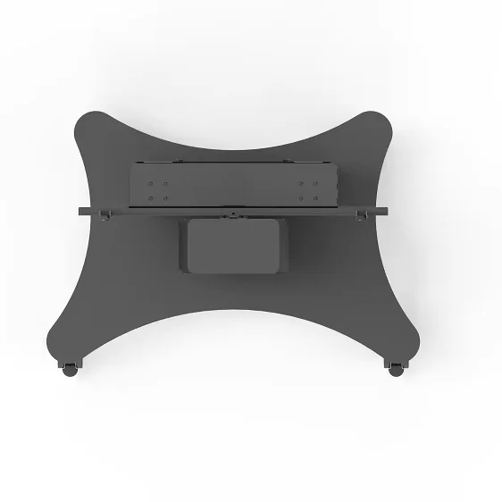 JIECANG JC35TV-S13S Load 1250N Two Columns Remote Control Motorized Vertical TV Lift Stands