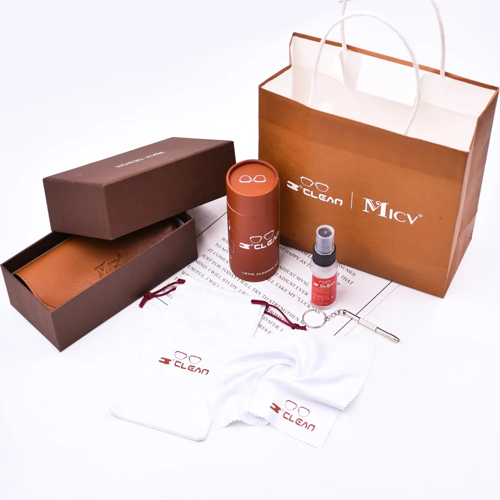 Bestpacking OEM ODM Manufacturer Custom logo Glasses case set Sunglasses packaging case  eyeglass case  Set