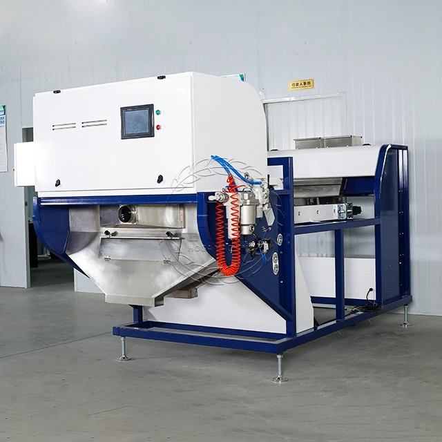 Low Price High Quality Oats Sorting Machinery Shelled Peanut Color Sorting Machine CCD Rice Separation Machine for sale