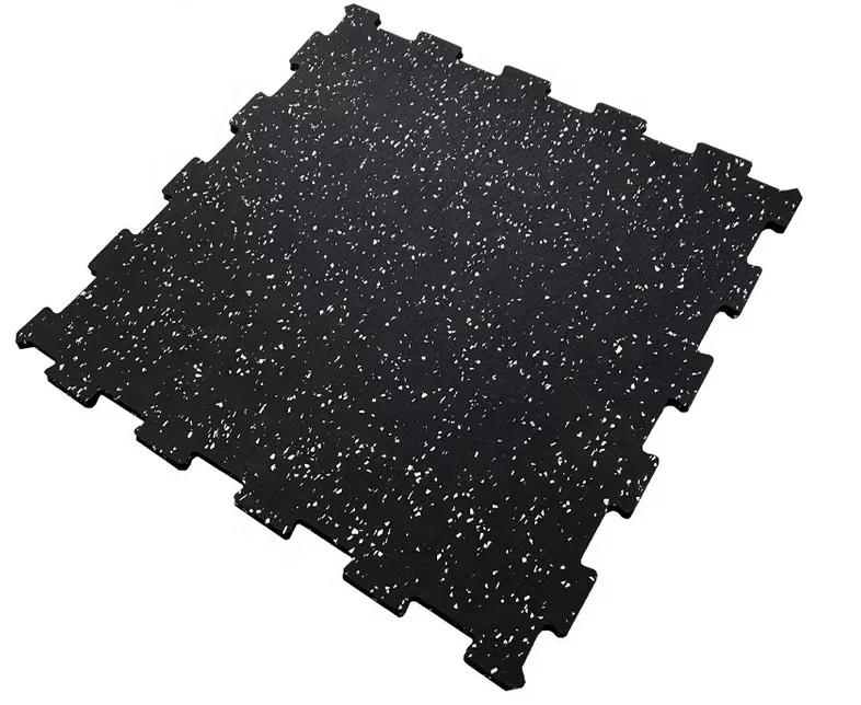 Composite with Foam Bottom 50mm X50mmx15mm Gym Flooring Mat Tiles Rubber Gym Flooring Puzzle Mat