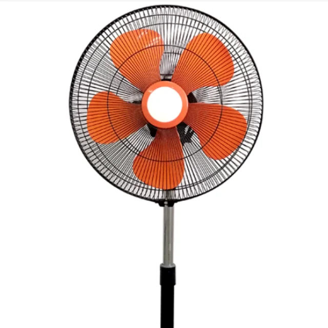 Air cooling  16' Plastic stand fan with Cross base