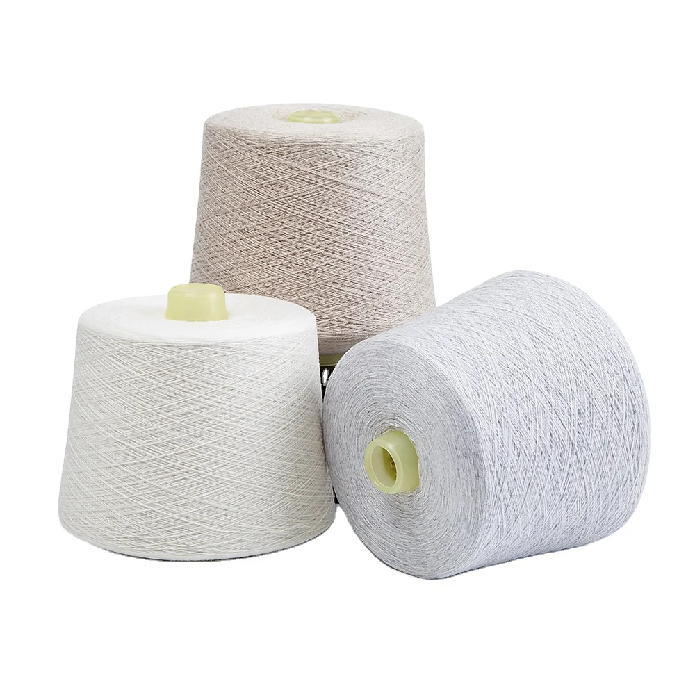 MARINA 2/2/NM 70%EXTRAFINE MERINO WOOL 10% HEMP 20%BCI COTTON  Wool Blended Yarn