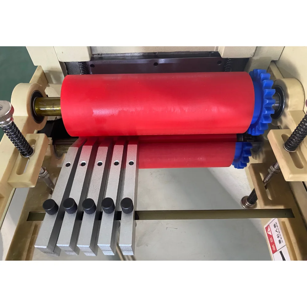 Fabrics Tape Belt Textile Zipper Leather Ribbon PVC Cloth Microcomputer Cutting Weaving Machine