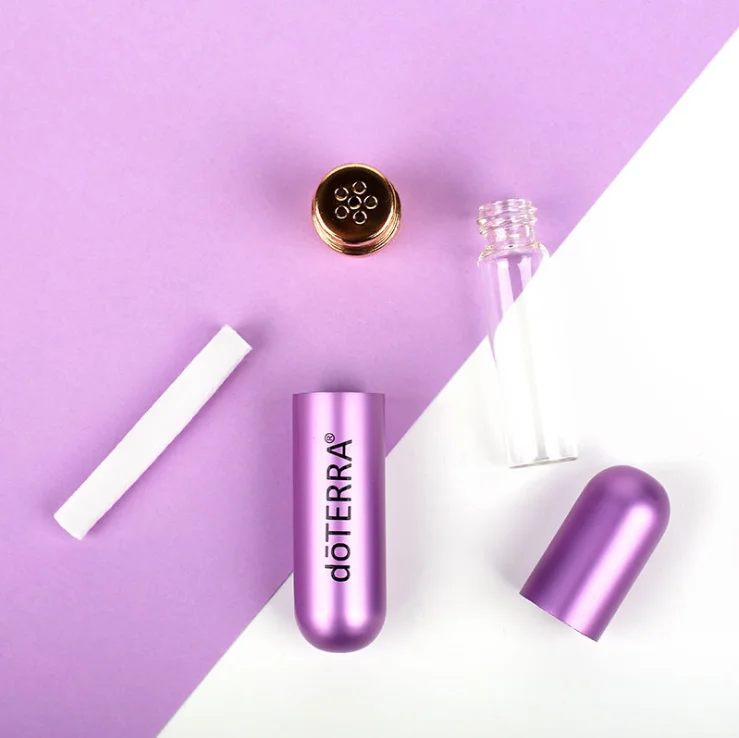 Essential Oil Aromatherapy Empty Nasal Inhalers Tubes Refillable Inhaler Stick