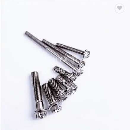 Hot sale DIN912 Standard polished m8 and m10 drill Titanium socket head cover bolts